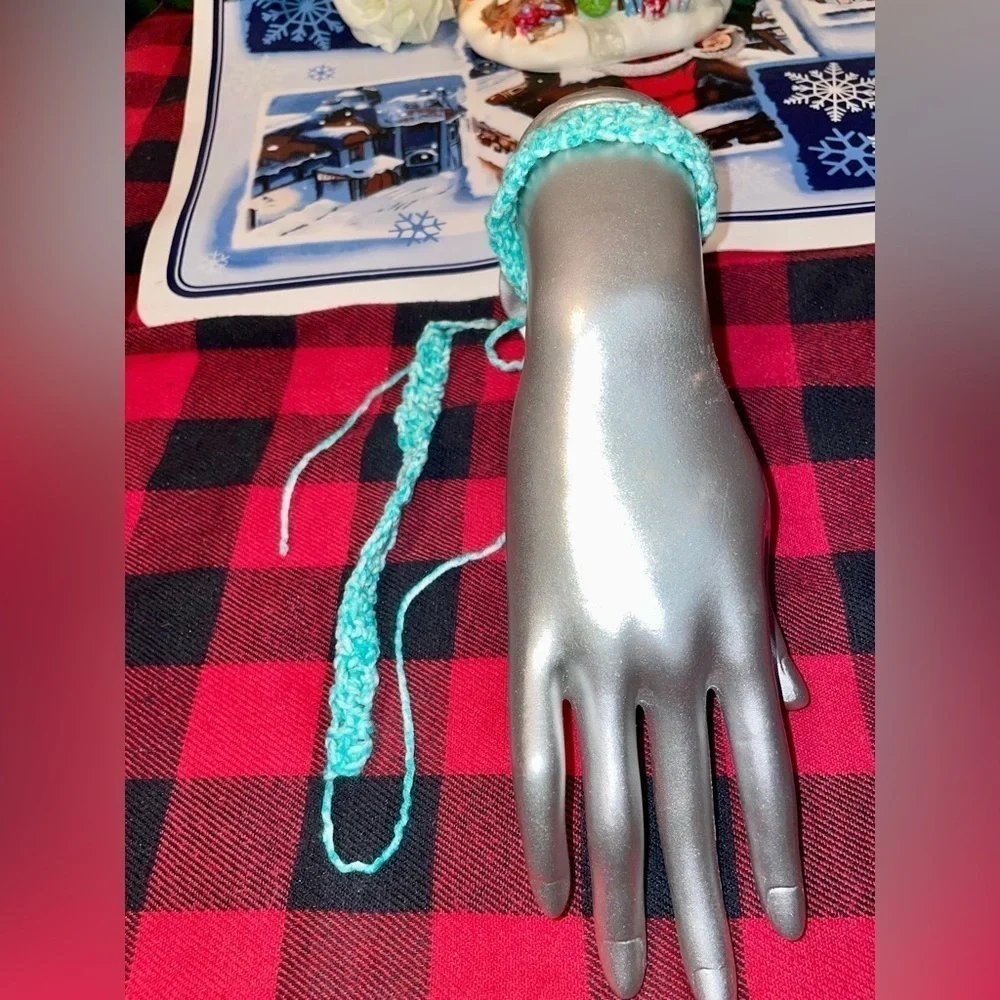 NWT Doc L’s Soft Blue SeaFriendship Bracelets Ties to Secure Fit